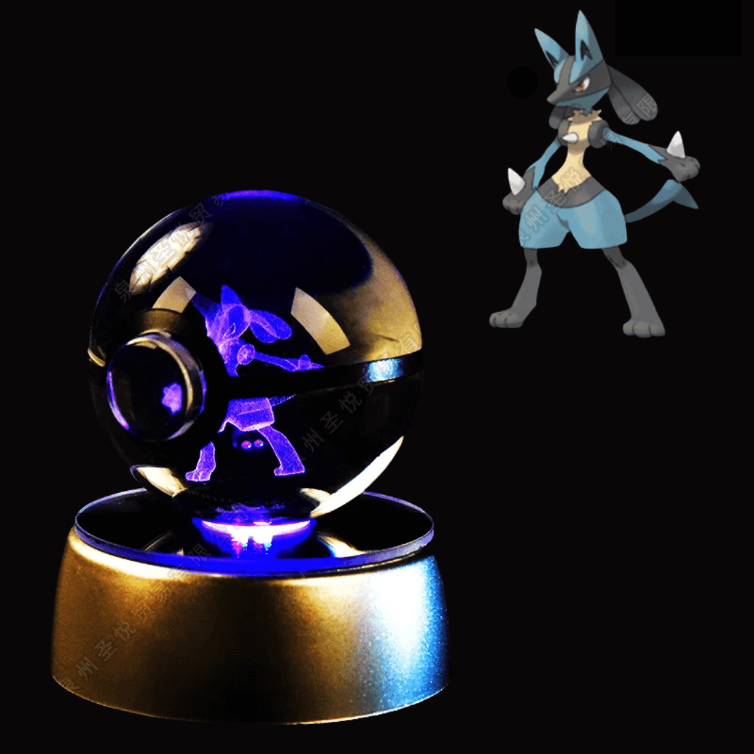 Bola Lámpara Premium de Cristal Anime 3D