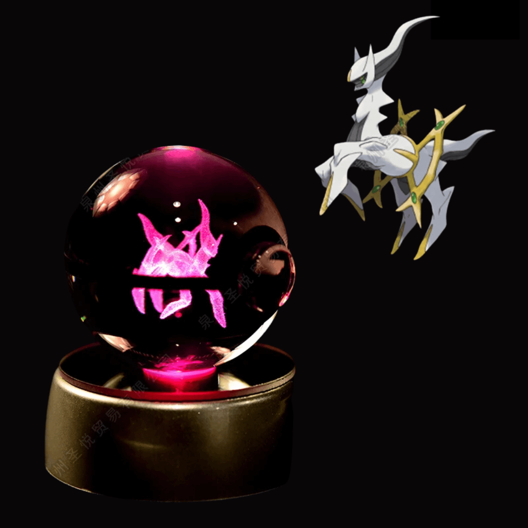 Bola Lámpara Premium de Cristal Anime 3D