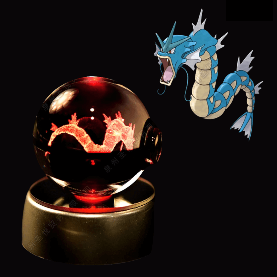 Bola Lámpara Premium de Cristal Anime 3D