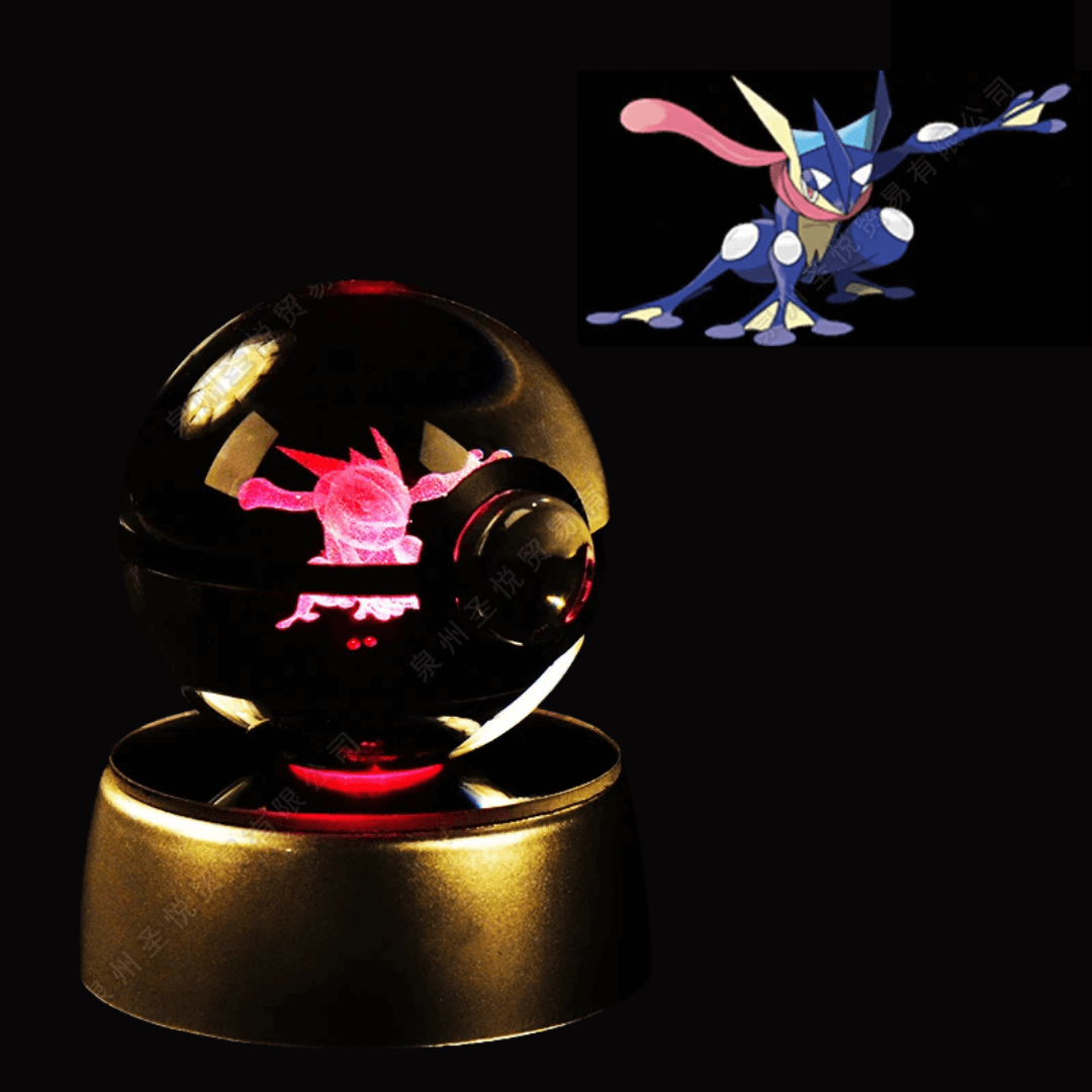 Bola Lámpara Premium de Cristal Anime 3D
