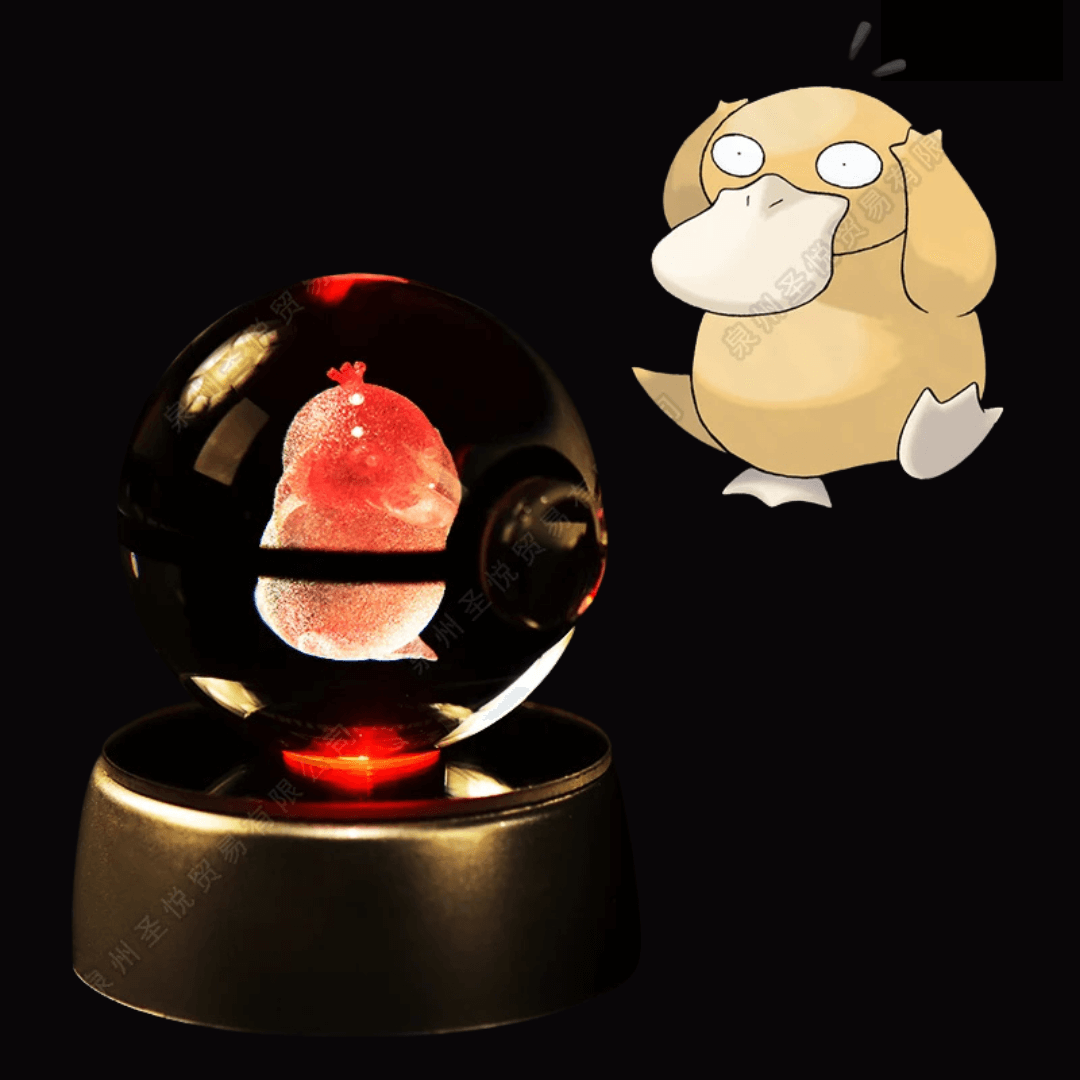 Bola Lámpara Premium de Cristal Anime 3D
