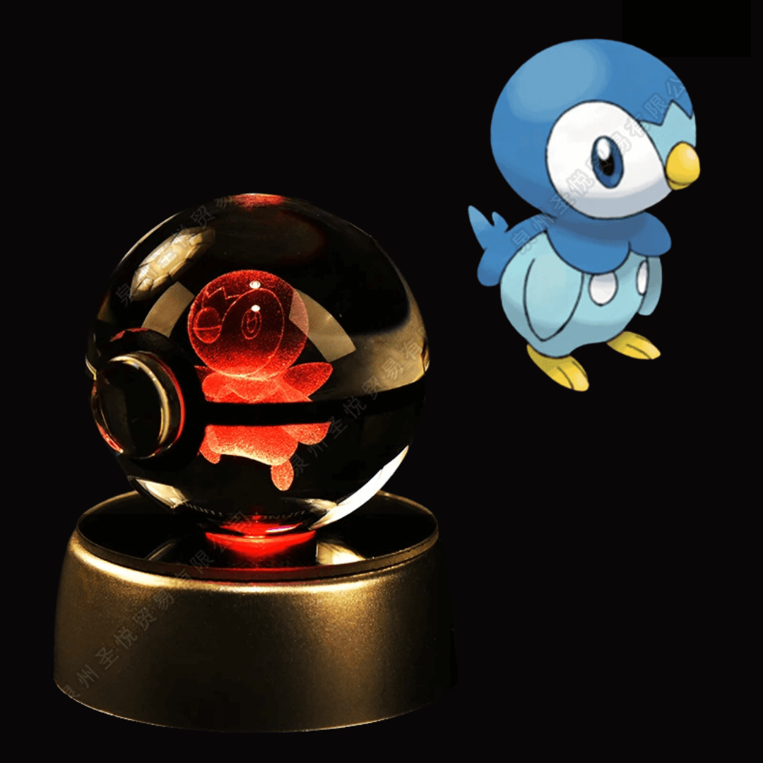 Bola Lámpara Premium de Cristal Anime 3D
