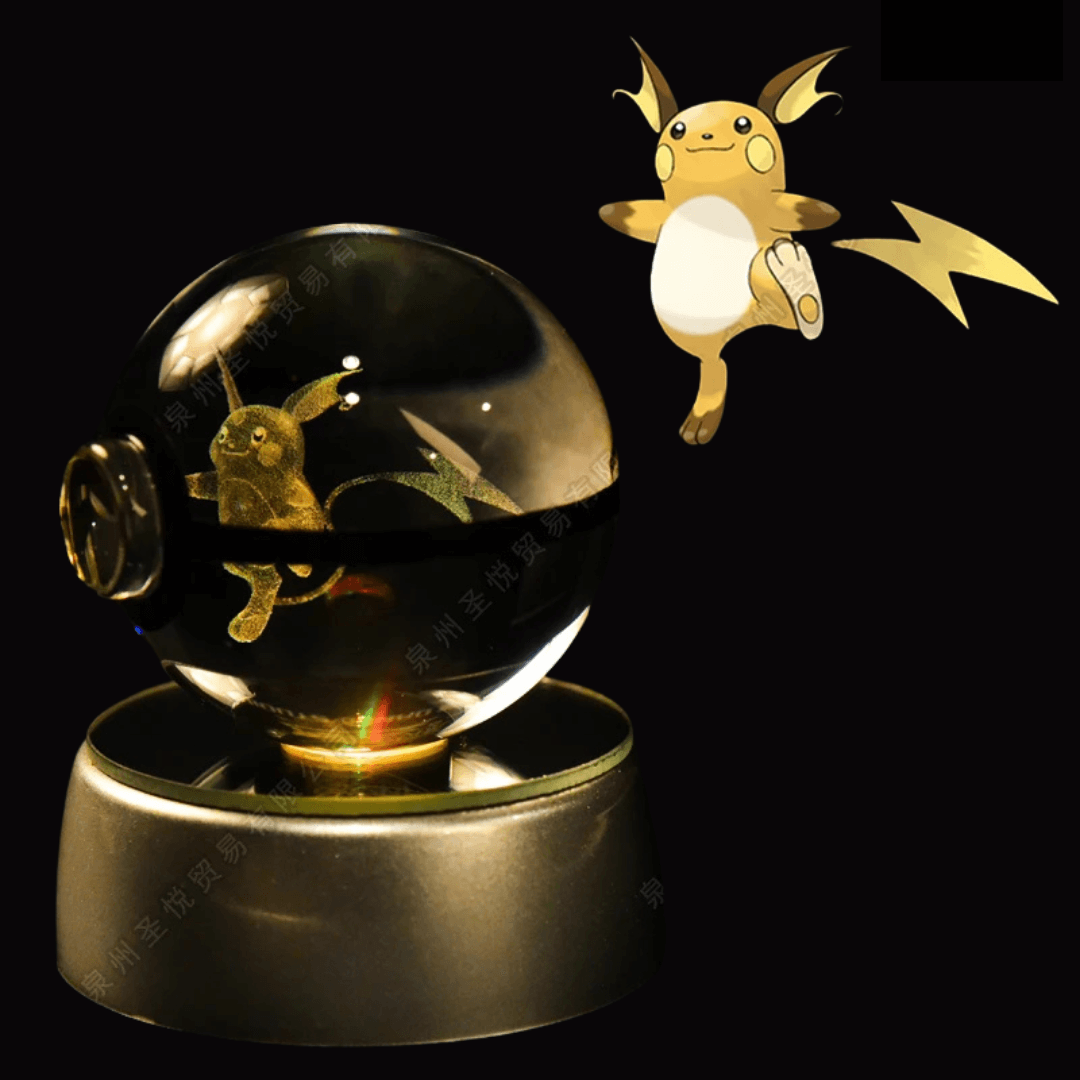 Bola Lámpara Premium de Cristal Anime 3D