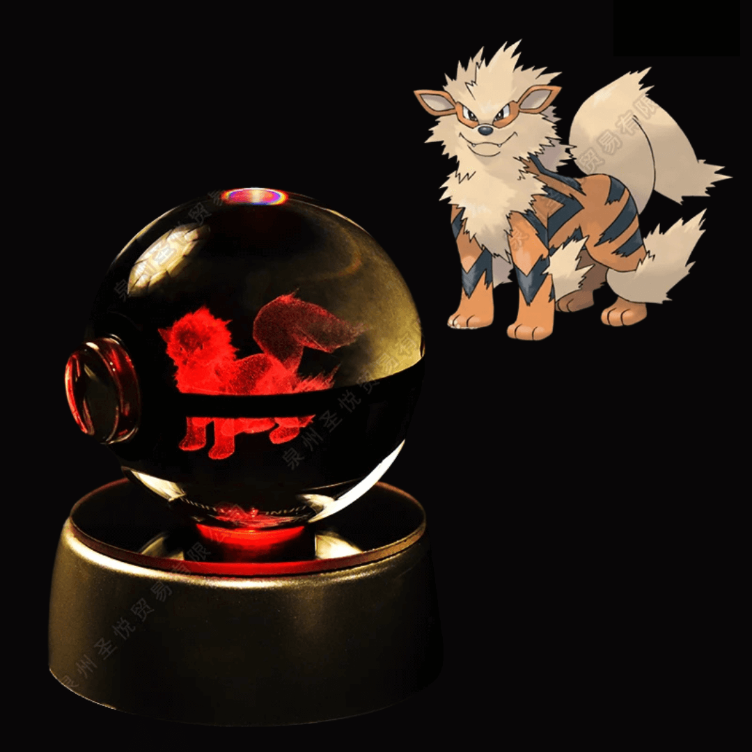 Bola Lámpara Premium de Cristal Anime 3D