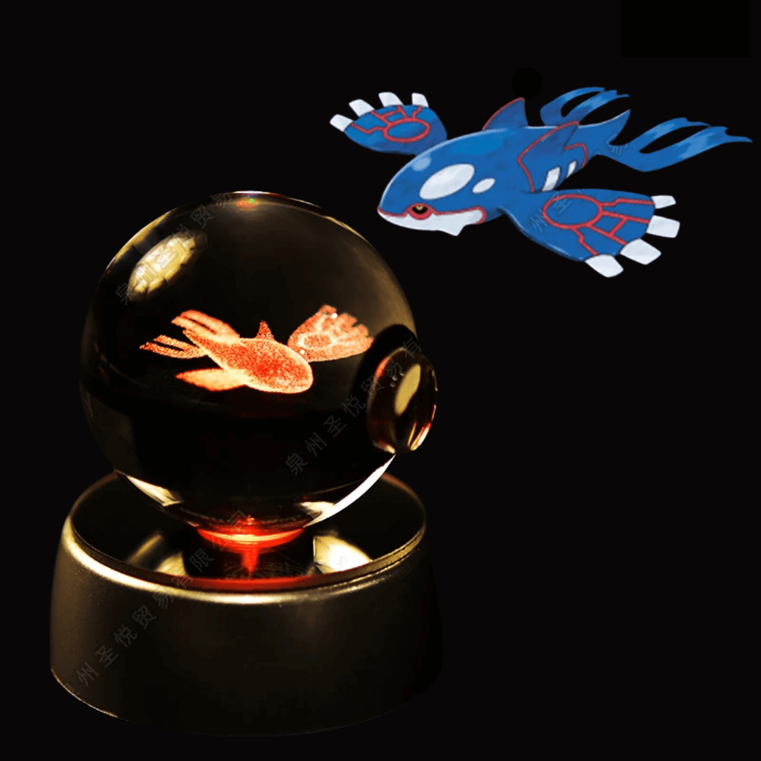 Bola Lámpara Premium de Cristal Anime 3D