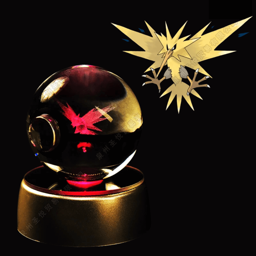 Bola Lámpara Premium de Cristal Anime 3D