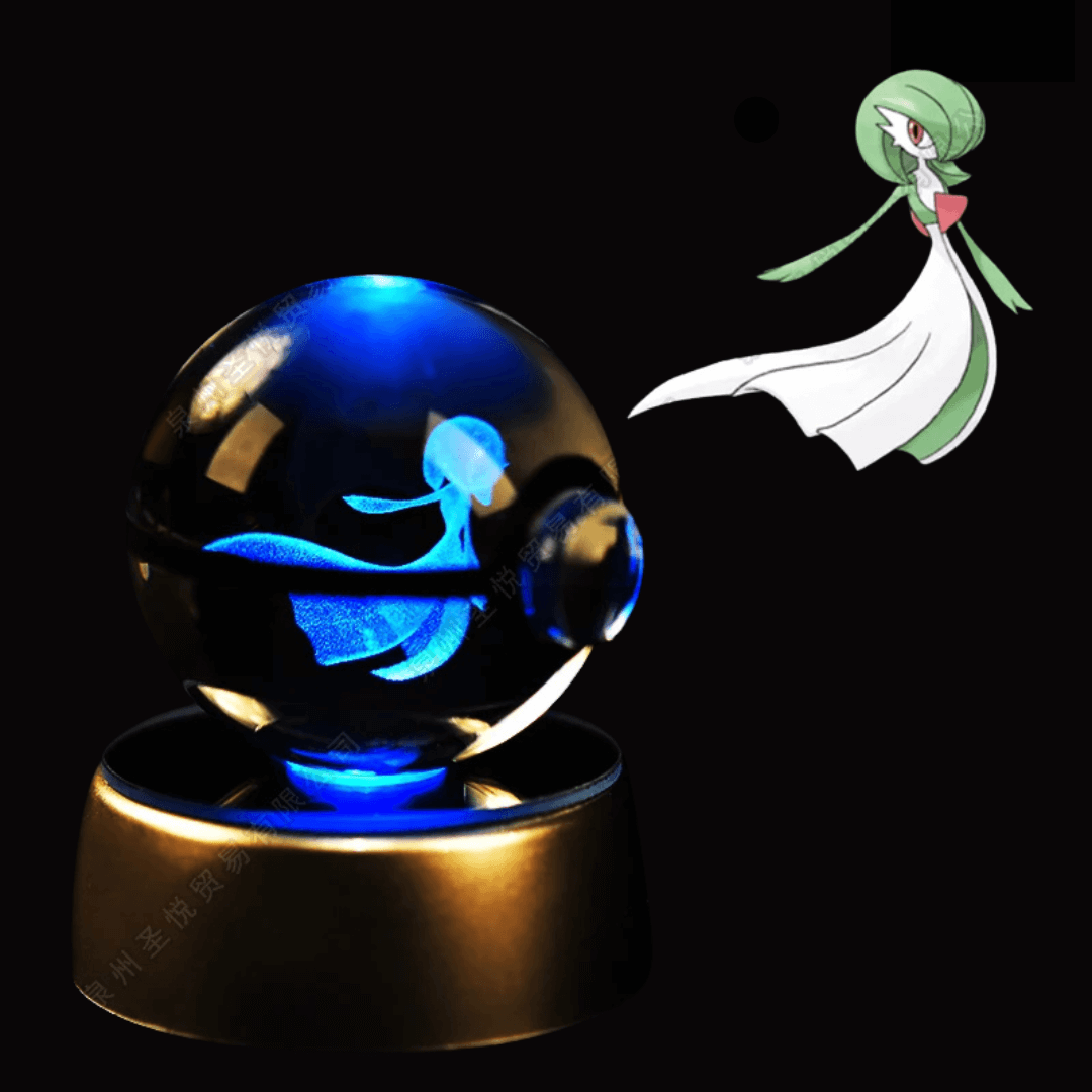 Bola Lámpara Premium de Cristal Anime 3D