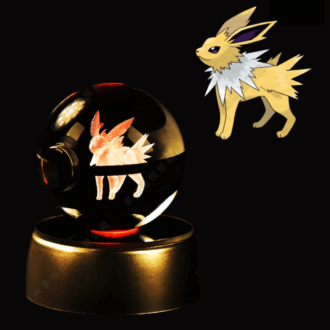 Bola Lámpara Premium de Cristal Anime 3D