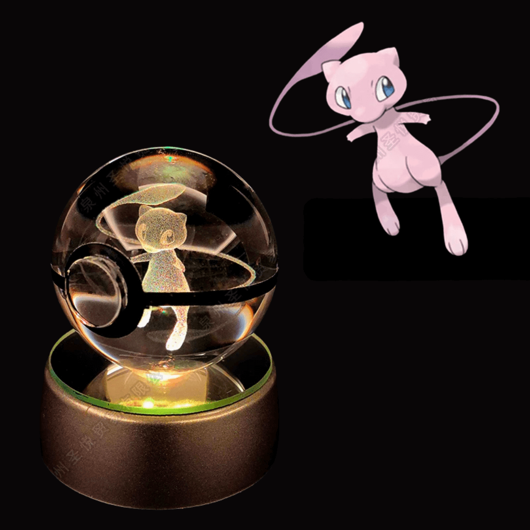 Bola Lámpara Premium de Cristal Anime 3D