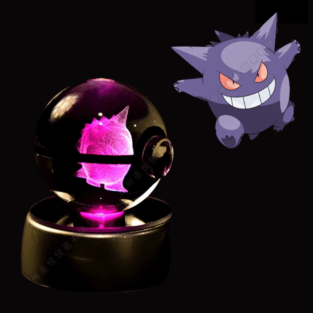 Bola Lámpara Premium de Cristal Anime 3D
