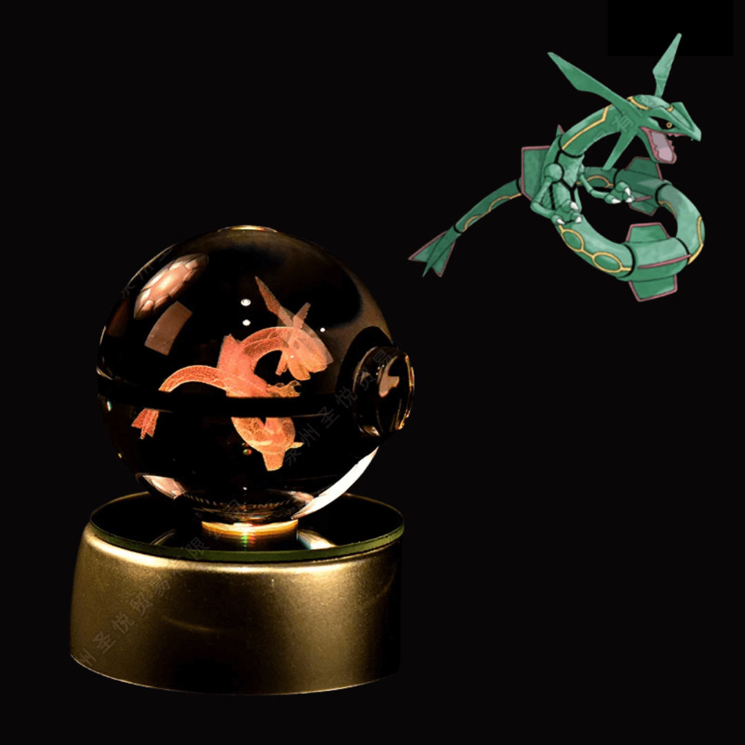 Bola Lámpara Premium de Cristal Anime 3D