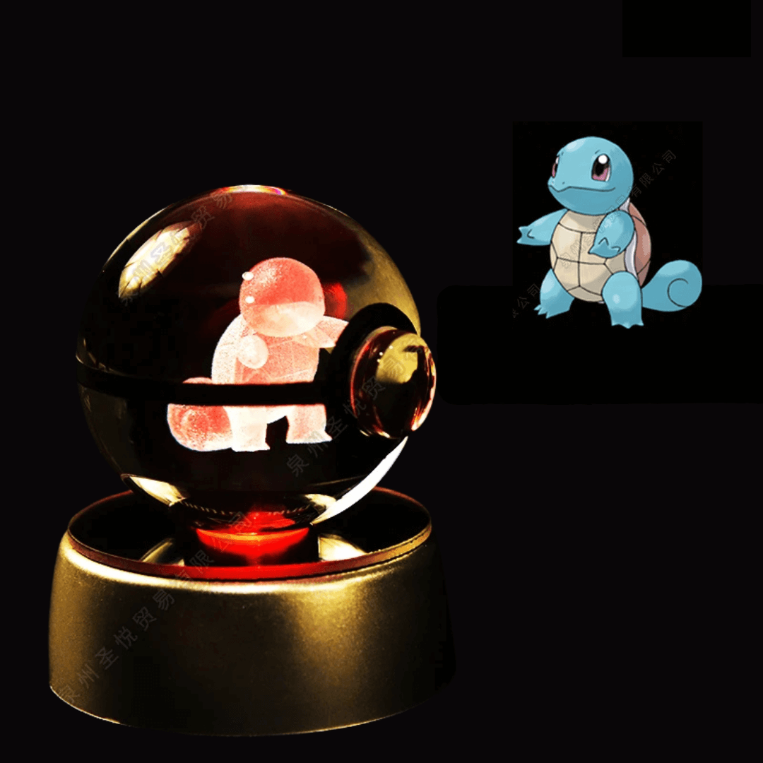 Bola Lámpara Premium de Cristal Anime 3D