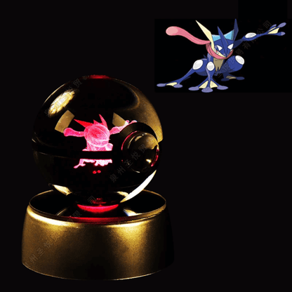Bola Lámpara Premium de Cristal Anime 3D