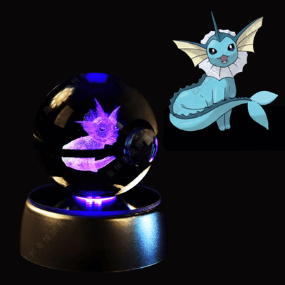 Bola Lámpara Premium de Cristal Anime 3D
