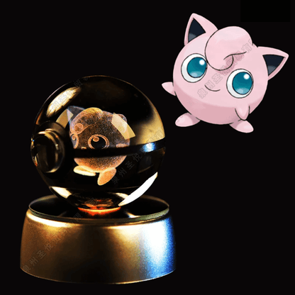 Bola Lámpara Premium de Cristal Anime 3D